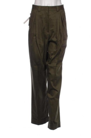 Дамски панталон Massimo Dutti, Размер S, Цвят Зелен, Цена 78,00 лв.