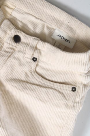 Γυναικείο παντελόνι Monki, Μέγεθος XXS, Χρώμα Εκρού, Τιμή 6,18 €