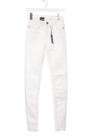 Γυναικείο παντελόνι Noisy May, Μέγεθος XXS, Χρώμα Λευκό, Τιμή 16,60 €