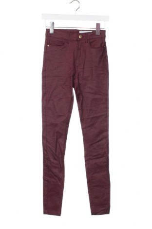 Дамски панталон Noisy May, Размер XS, Цвят Червен, Цена 9,57 лв.