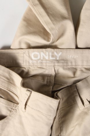 Pantaloni de femei ONLY, Mărime M, Culoare Bej, Preț 17,76 Lei