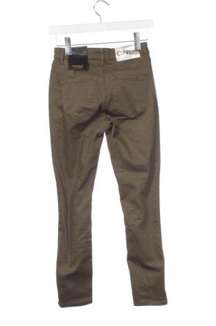 Dámské kalhoty  ONLY, Velikost XS, Barva Zelená, Cena  330,00 Kč
