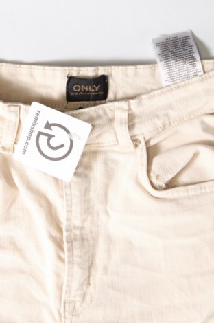 Дамски панталон ONLY, Размер S, Цвят Бежов, Цена 8,91 лв.