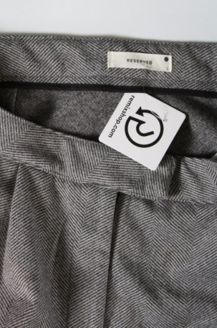 Pantaloni de femei Reserved, Mărime L, Culoare Gri, Preț 43,33 Lei