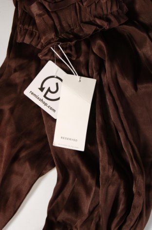 Pantaloni de femei Reserved, Mărime S, Culoare Maro, Preț 77,80 Lei