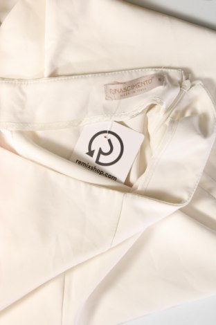 Дамски панталон Rinascimento, Размер S, Цвят Бял, Цена 157,15 лв.
