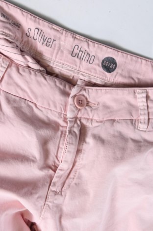 Дамски панталон S.Oliver, Размер S, Цвят Розов, Цена 22,14 лв.