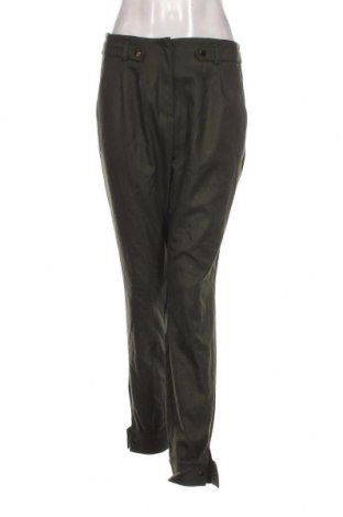 Дамски панталон S.Oliver, Размер M, Цвят Зелен, Цена 9,43 лв.