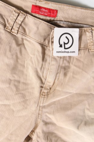 Дамски панталон S.Oliver, Размер L, Цвят Бежов, Цена 12,30 лв.