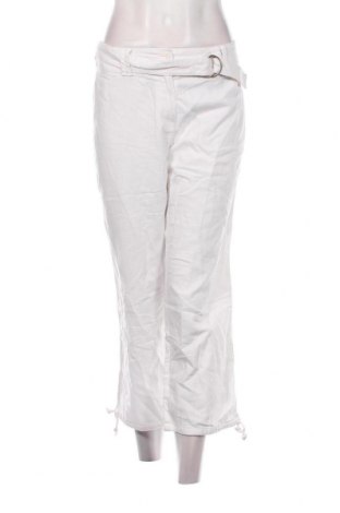 Дамски панталон S.Oliver, Размер M, Цвят Бял, Цена 12,30 лв.