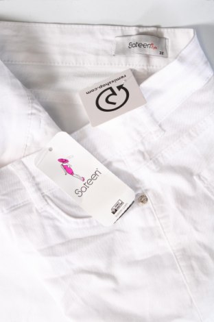 Γυναικείο παντελόνι Sateen, Μέγεθος S, Χρώμα Λευκό, Τιμή 28,45 €