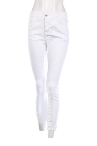 Дамски панталон Sateen, Размер S, Цвят Бял, Цена 15,18 лв.