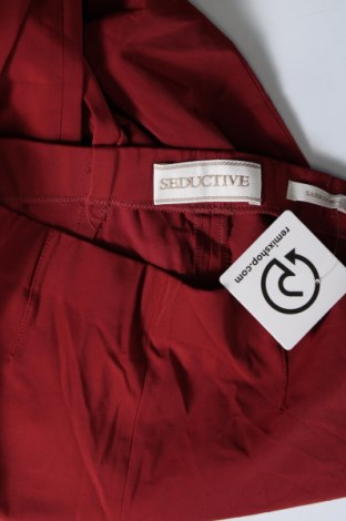 Дамски панталон Seductive, Размер S, Цвят Червен, Цена 43,20 лв.