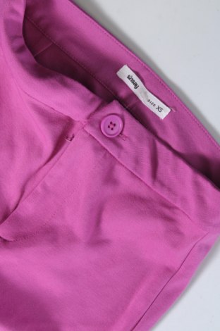 Γυναικείο παντελόνι Sinsay, Μέγεθος XS, Χρώμα Βιολετί, Τιμή 8,01 €