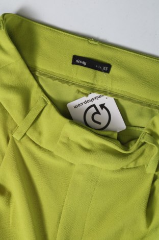 Дамски панталон Sinsay, Размер XS, Цвят Зелен, Цена 17,60 лв.