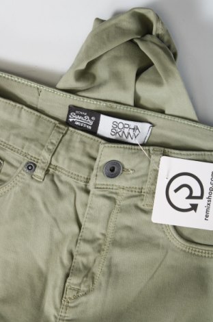 Γυναικείο παντελόνι Superdry, Μέγεθος XS, Χρώμα Πράσινο, Τιμή 16,34 €