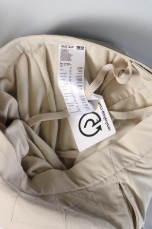 Γυναικείο παντελόνι Uniqlo, Μέγεθος S, Χρώμα  Μπέζ, Τιμή 8,37 €
