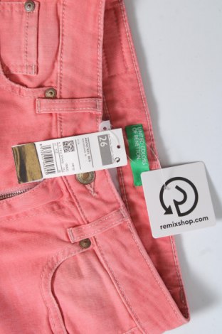 Pantaloni de femei United Colors Of Benetton, Mărime XS, Culoare Roz, Preț 234,69 Lei