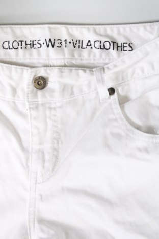 Pantaloni de femei VILA, Mărime L, Culoare Alb, Preț 39,26 Lei