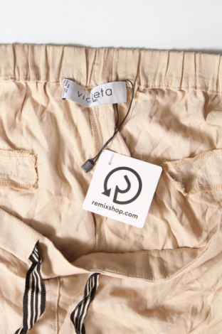 Damenhose Violeta by Mango, Größe XL, Farbe Beige, Preis € 12,30