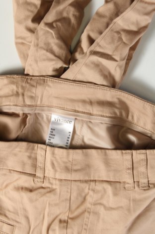 Pantaloni de femei Vivance, Mărime XS, Culoare Bej, Preț 19,08 Lei