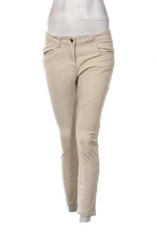 Дамски панталон Woman By Tchibo, Размер M, Цвят Бежов, Цена 17,60 лв.