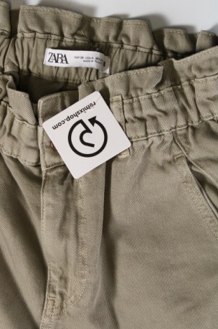 Damenhose Zara, Größe S, Farbe Grün, Preis 7,87 €