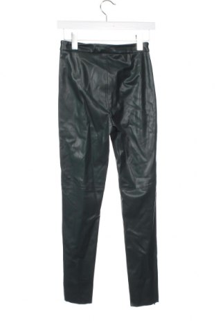 Γυναικείο παντελόνι Zara, Μέγεθος XS, Χρώμα Πράσινο, Τιμή 5,51 €