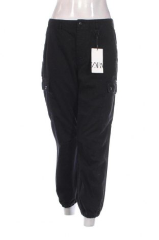 Pantaloni de femei Zara, Mărime L, Culoare Negru, Preț 158,00 Lei