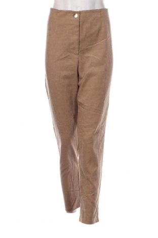Γυναικείο παντελόνι Zara, Μέγεθος XL, Χρώμα  Μπέζ, Τιμή 9,19 €