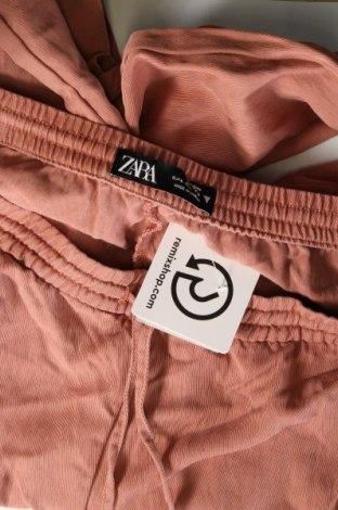 Dámské kalhoty  Zara, Velikost L, Barva Růžová, Cena  197,00 Kč