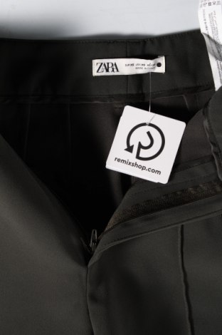 Дамски панталон Zara, Размер XS, Цвят Зелен, Цена 9,18 лв.