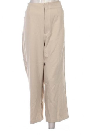 Γυναικείο παντελόνι Zara, Μέγεθος XXL, Χρώμα  Μπέζ, Τιμή 19,18 €