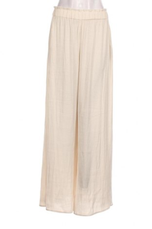 Дамски панталон Zara, Размер XL, Цвят Екрю, Цена 37,20 лв.