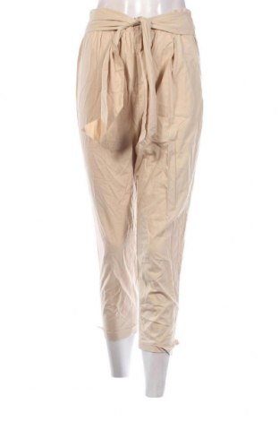 Дамски панталон Zara, Размер S, Цвят Бежов, Цена 20,42 лв.