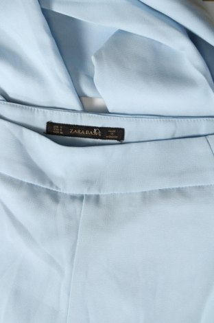 Pantaloni de femei Zara, Mărime S, Culoare Albastru, Preț 101,44 Lei