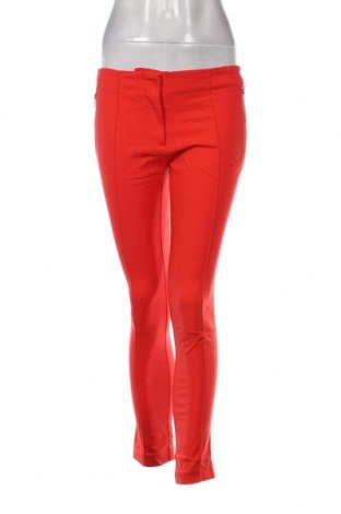 Дамски панталон Zara, Размер S, Цвят Червен, Цена 8,91 лв.