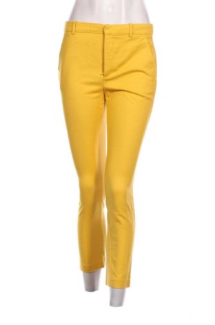 Pantaloni de femei Zara, Mărime S, Culoare Galben, Preț 39,22 Lei