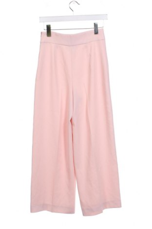 Дамски панталон Zara, Размер XS, Цвят Розов, Цена 15,39 лв.