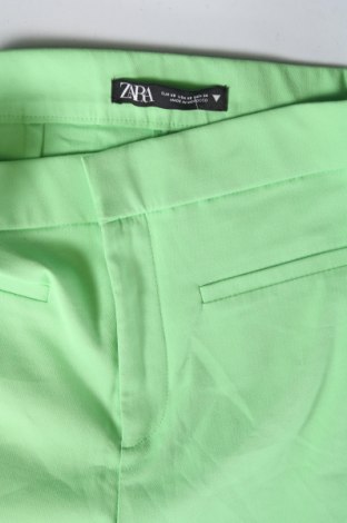 Damskie spodnie Zara, Rozmiar XS, Kolor Zielony, Cena 28,50 zł