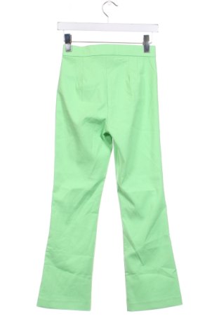 Pantaloni de femei Zara, Mărime XS, Culoare Verde, Preț 23,98 Lei
