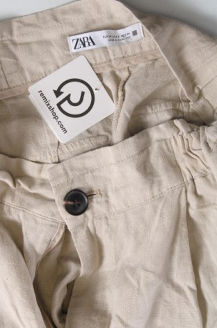 Dámské kalhoty  Zara, Velikost XS, Barva Béžová, Cena  926,00 Kč