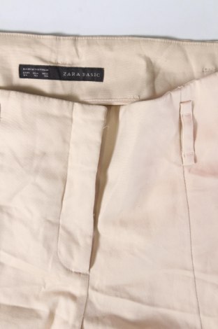 Damenhose Zara, Größe M, Farbe Beige, Preis 6,20 €