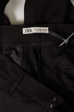 Γυναικείο παντελόνι Zara, Μέγεθος L, Χρώμα Μαύρο, Τιμή 8,29 €
