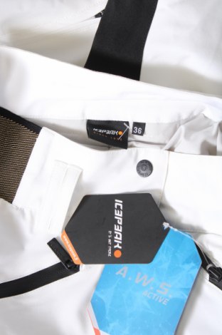 Pantaloni de damă pentru sporturi de iarnă Icepeak, Mărime S, Culoare Alb, Preț 750,00 Lei