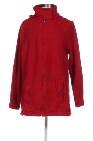 Damen Fleece Sweatshirt, Größe L, Farbe Rot, Preis 10,09 €