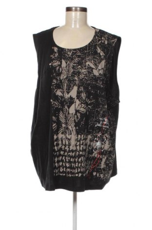 Γυναικείο αμάνικο μπλουζάκι, Μέγεθος 3XL, Χρώμα Μαύρο, Τιμή 8,04 €