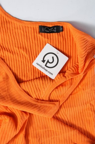 Γυναικείο αμάνικο μπλουζάκι, Μέγεθος L, Χρώμα Πορτοκαλί, Τιμή 4,18 €