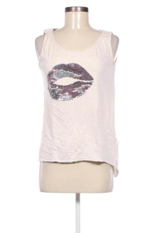 Γυναικείο αμάνικο μπλουζάκι, Μέγεθος M, Χρώμα  Μπέζ, Τιμή 2,81 €
