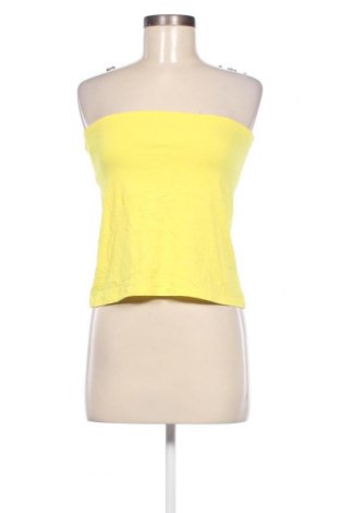 Γυναικείο αμάνικο μπλουζάκι, Μέγεθος L, Χρώμα Κίτρινο, Τιμή 3,94 €
